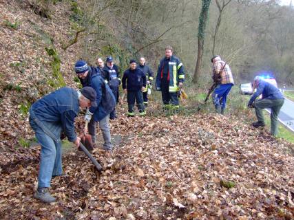 Reinigung der Römerspuren - 19.03.2016